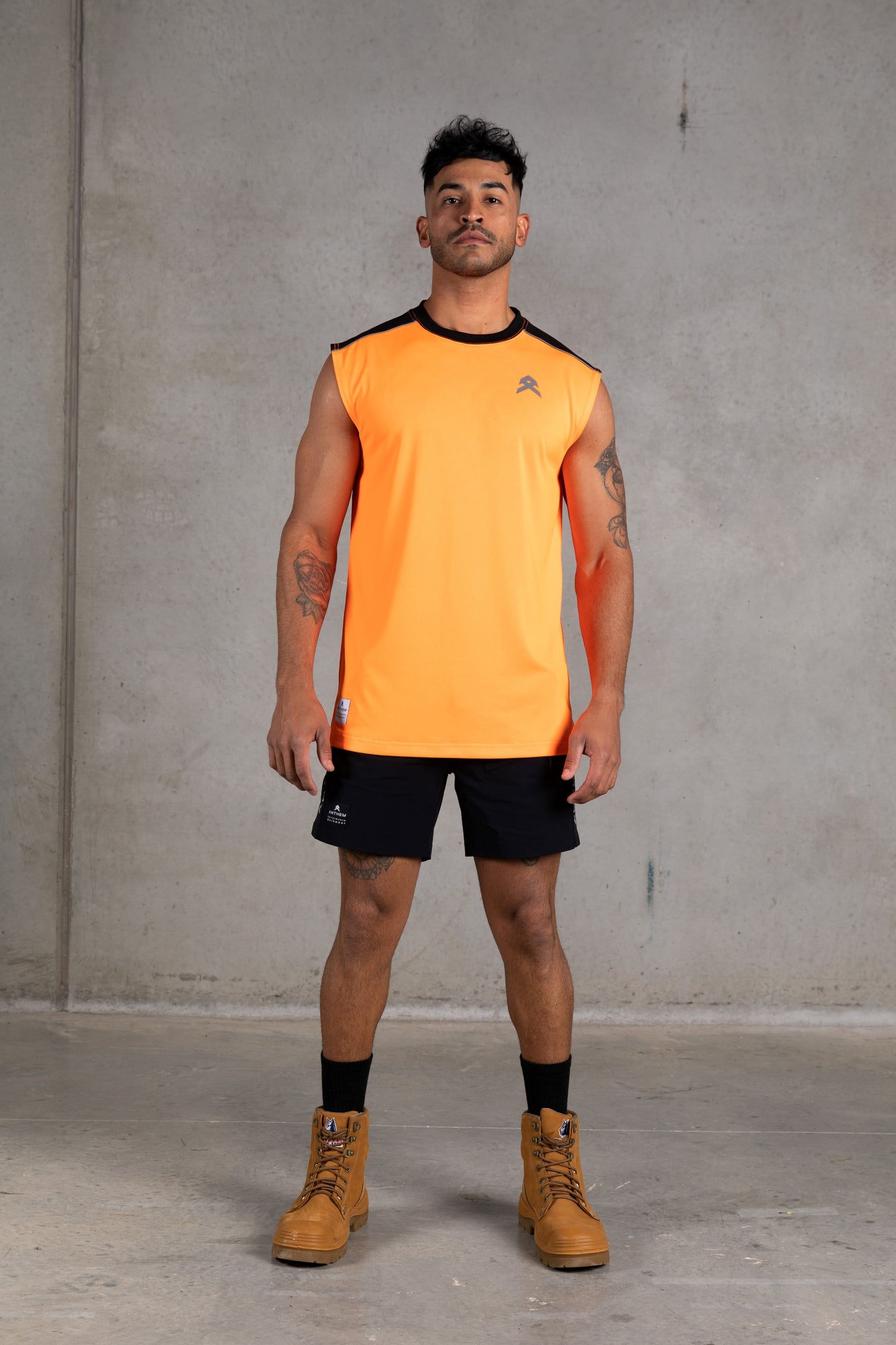 Anthem - Performance Tank (Hi Vis Orange)