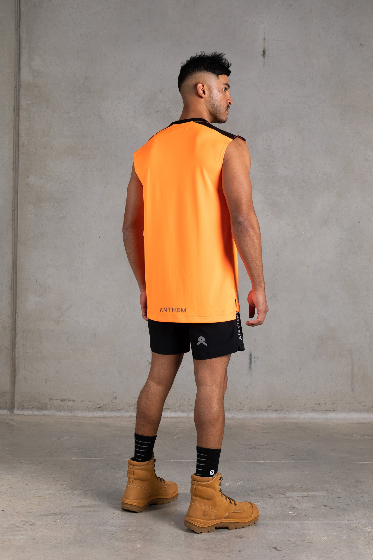 Anthem - Performance Tank (Hi Vis Orange)