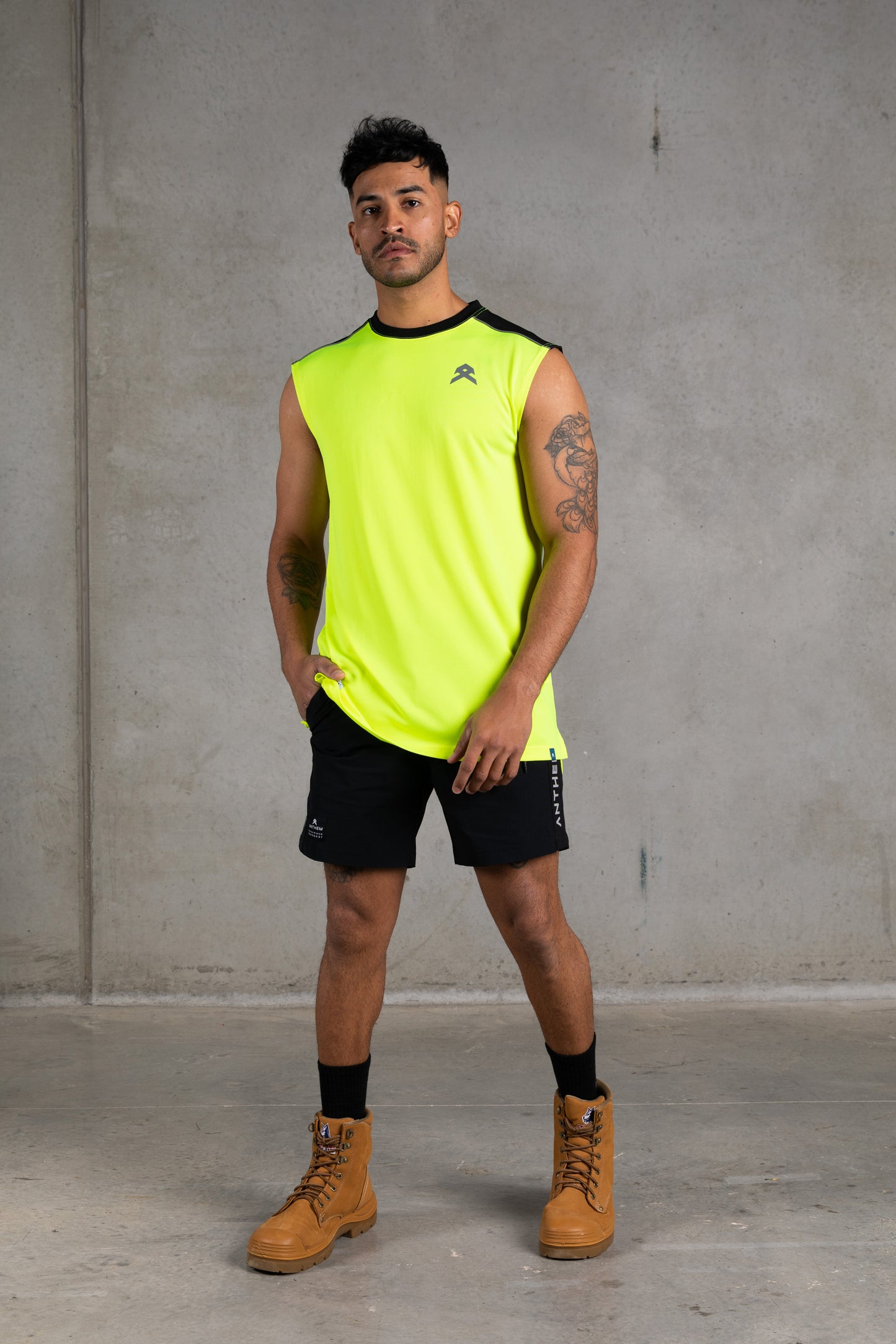 Anthem - Performance Tank (Hi Vis Yellow)