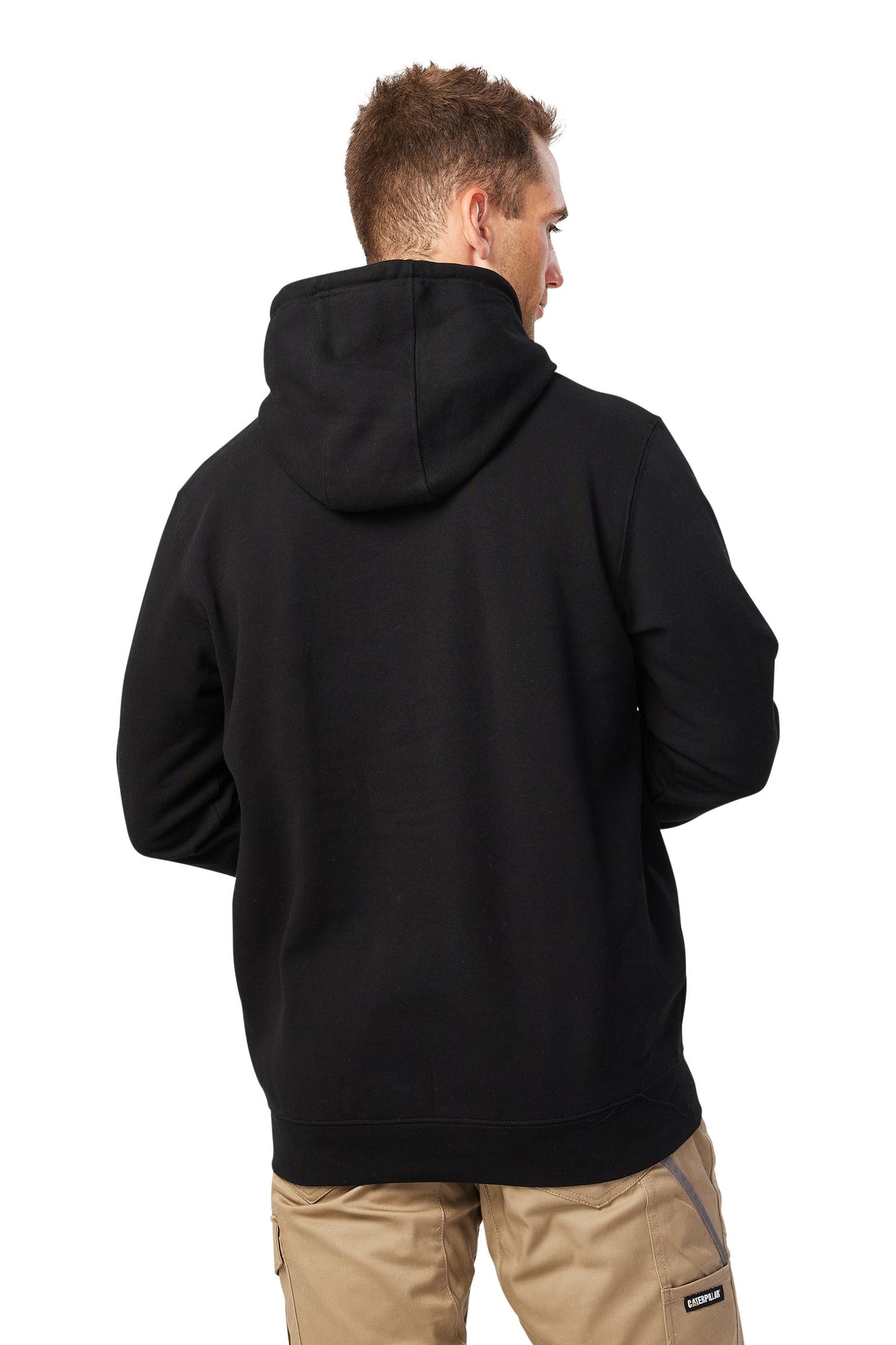 CAT - Midweight Hooded Sweatshirt (Black)