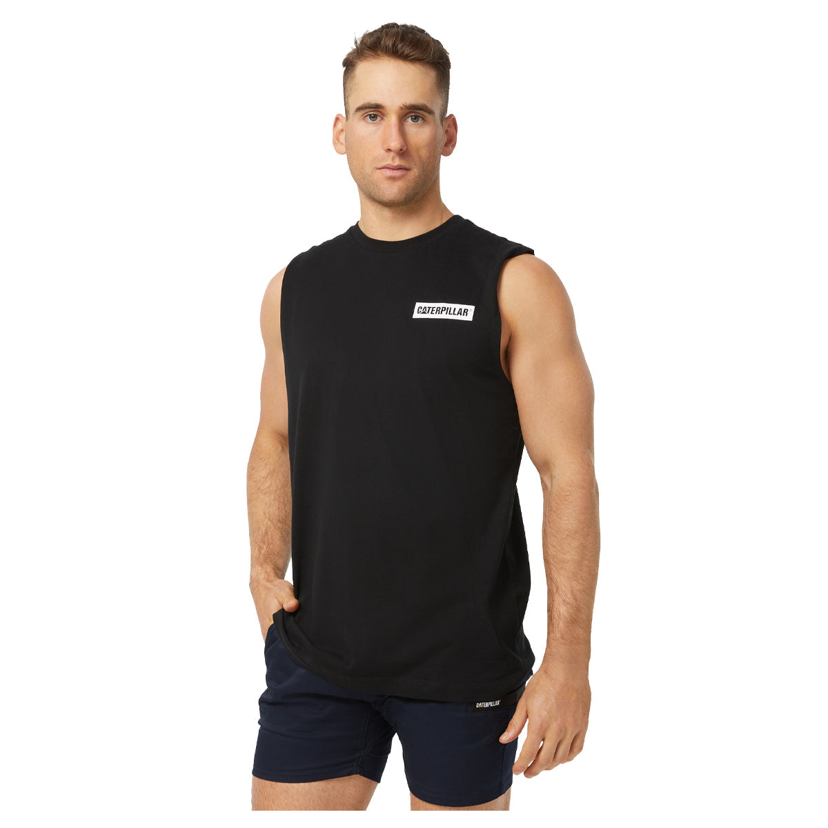 CAT - Icon Muscle Tee (Black)