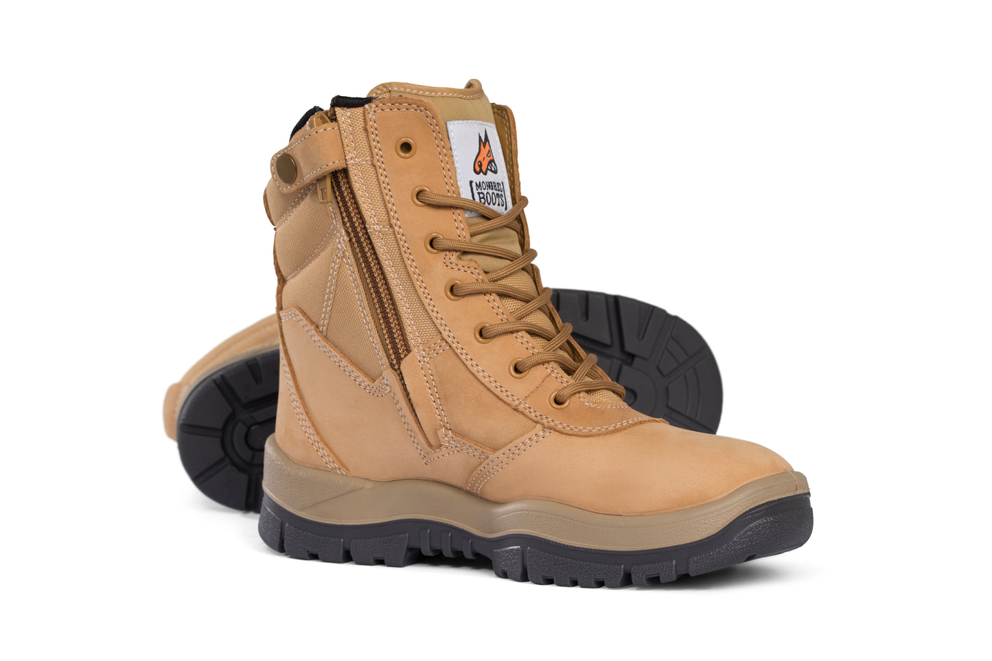 Mongrel - High Leg Zip Sider (Wheat)