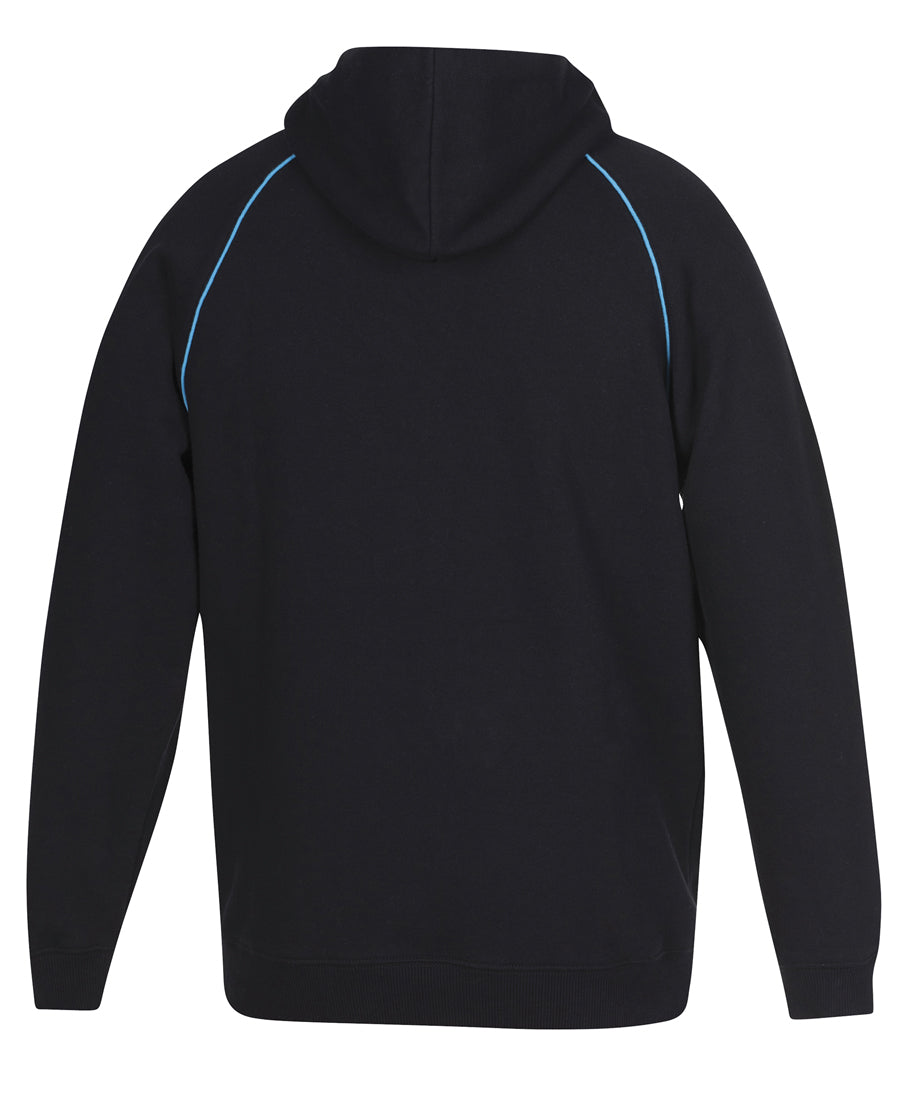 JBs Wear - Contrast Fleecy Hoodie (Black/Aqua)