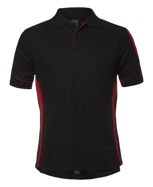 JBs Wear - Podium Bell Polo (Black/Red)