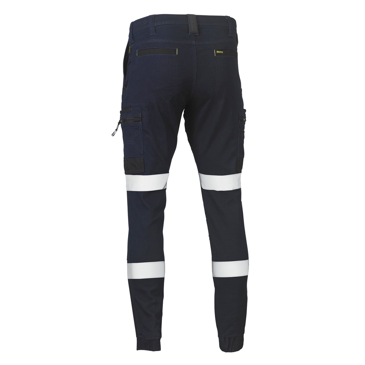 Bisley - Flex & Move Taped Stretch Denim Cargo Cuffed Pant (Denim)