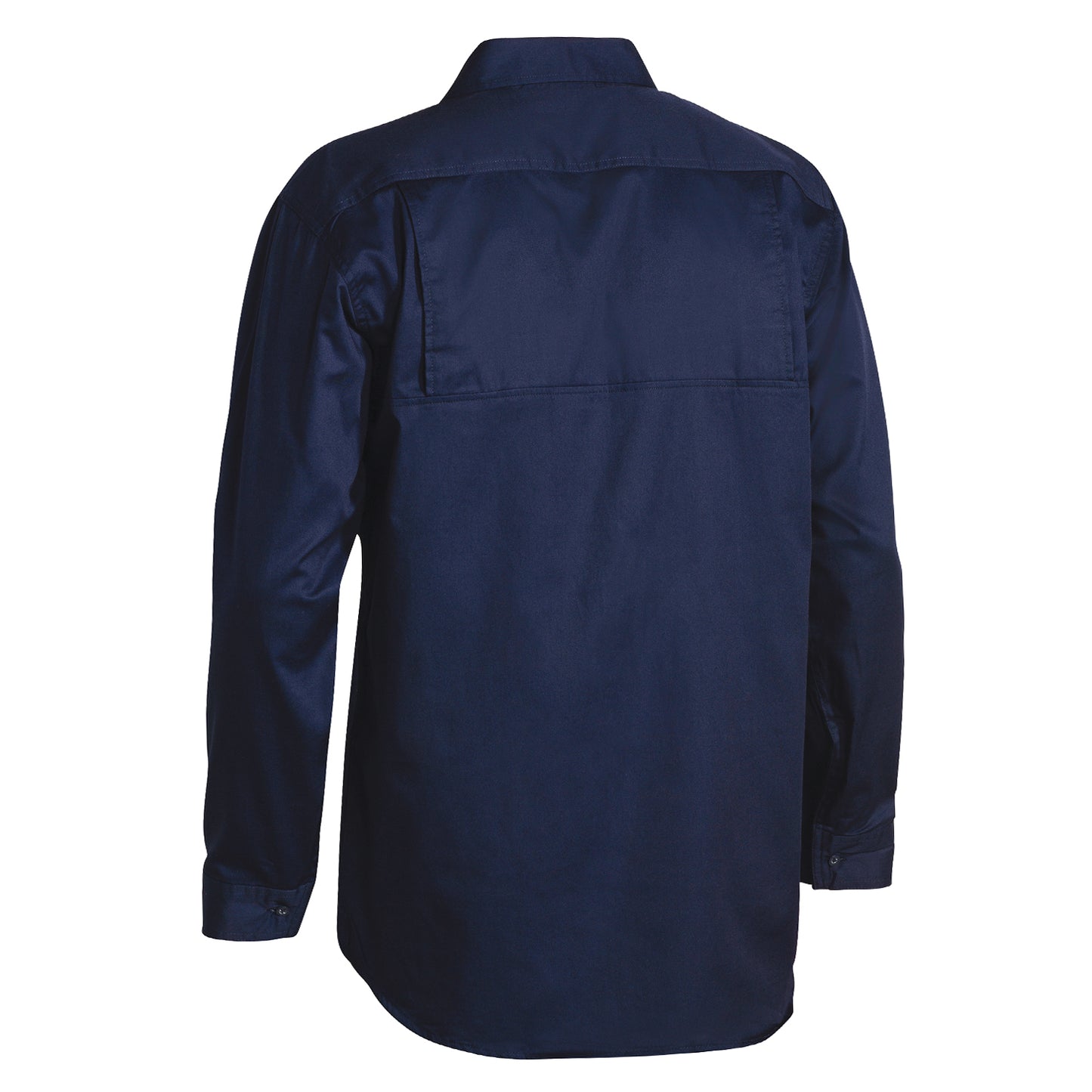 Bisley - Cool Lightweight Drill Long Sleeve Shirt (Navy)