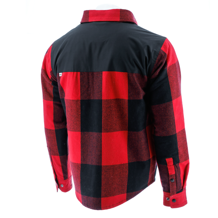 CAT - Buffalo Check Insulated Shirt Jacket (Black/Red Hot Plaid)