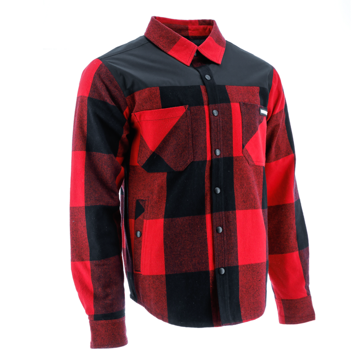 CAT - Buffalo Check Insulated Shirt Jacket (Black/Red Hot Plaid)