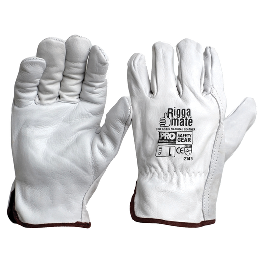 Pro Choice - Riggamate Natural Cowgrain Gloves