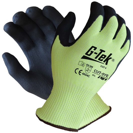 Pro Choice - G-Tek® Cut 5 HPPE Glass Liner Hi Vis Gloves