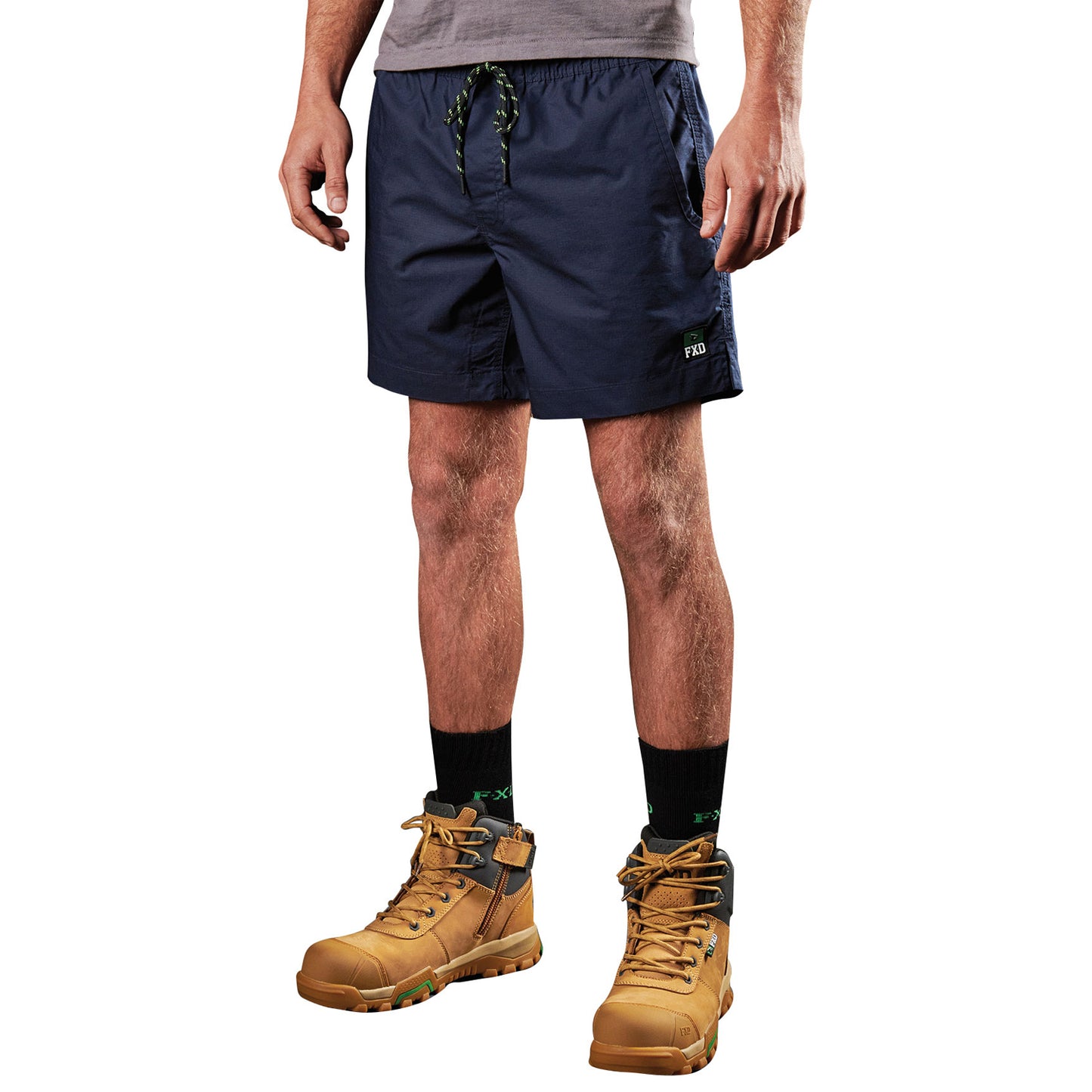 FXD - WS4 Elastic Waist Work Short (Navy)