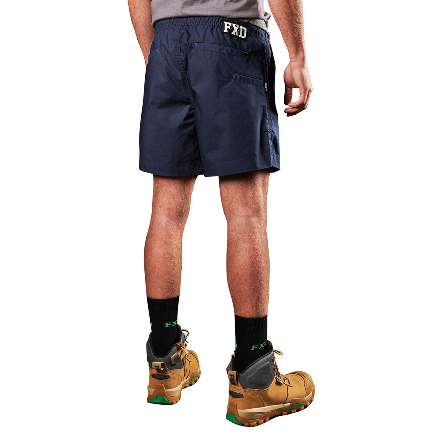 FXD - WS4 Elastic Waist Work Short (Navy)