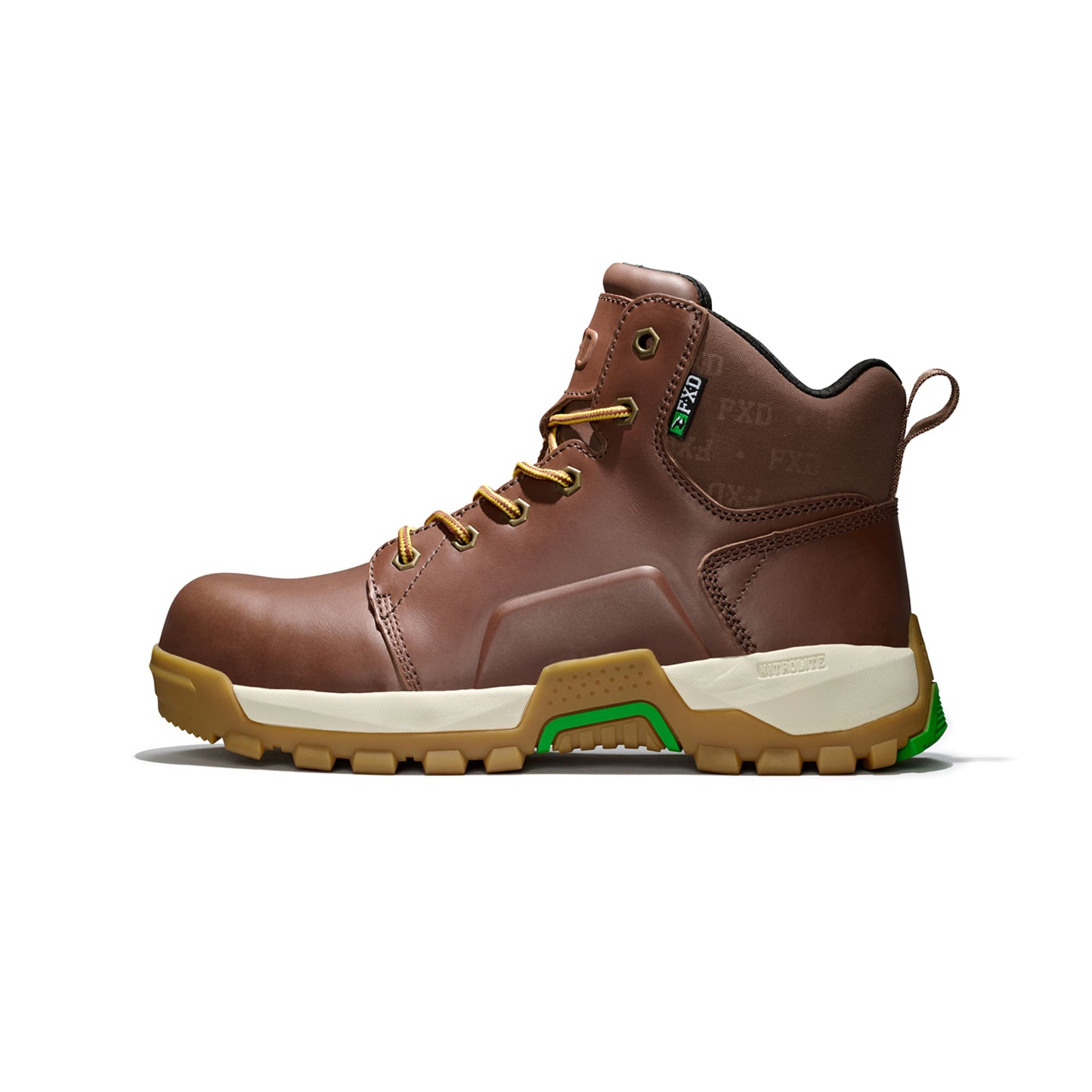 FXD - WB3 Lace Up Boot (Choc/Gum)