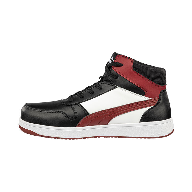 Puma - Frontcourt Mid Safety Shoe (Black/Red)