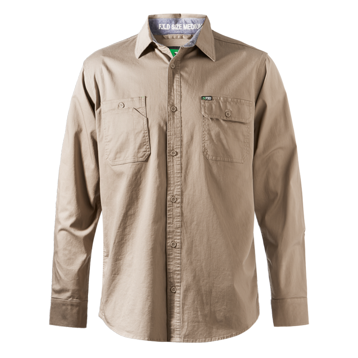FXD - LSH1 Long Sleeve Work Shirt (Khaki)