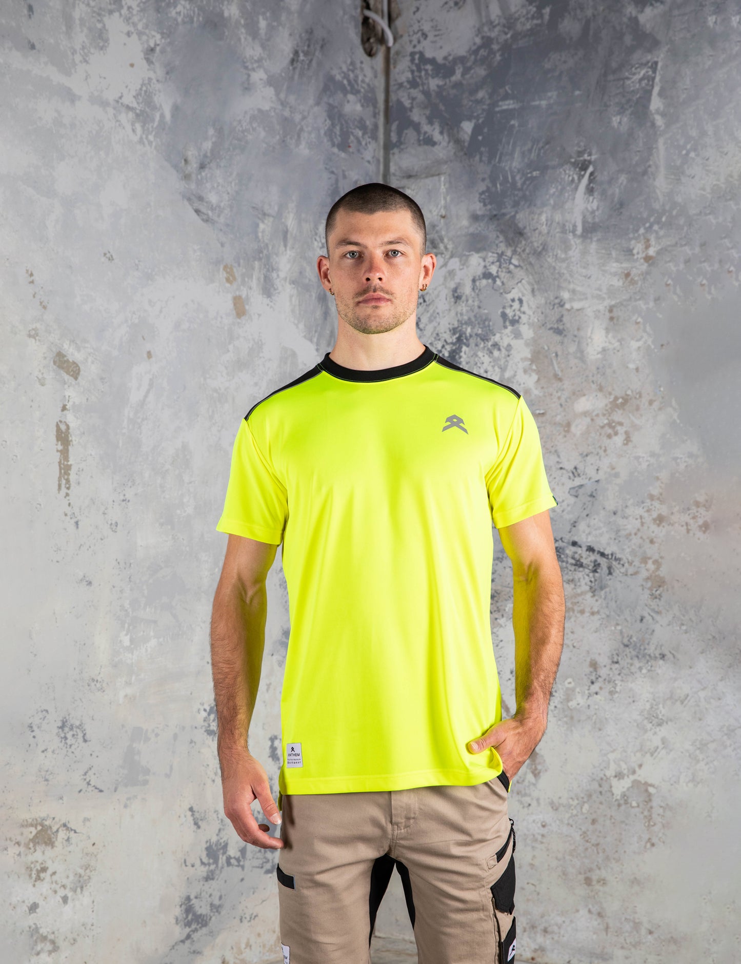 Anthem - Performance Tee (Hi Vis Yellow)