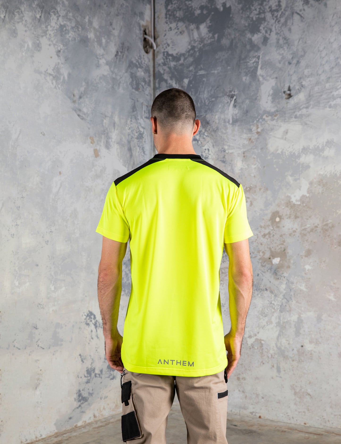 Anthem - Performance Tee (Hi Vis Yellow)