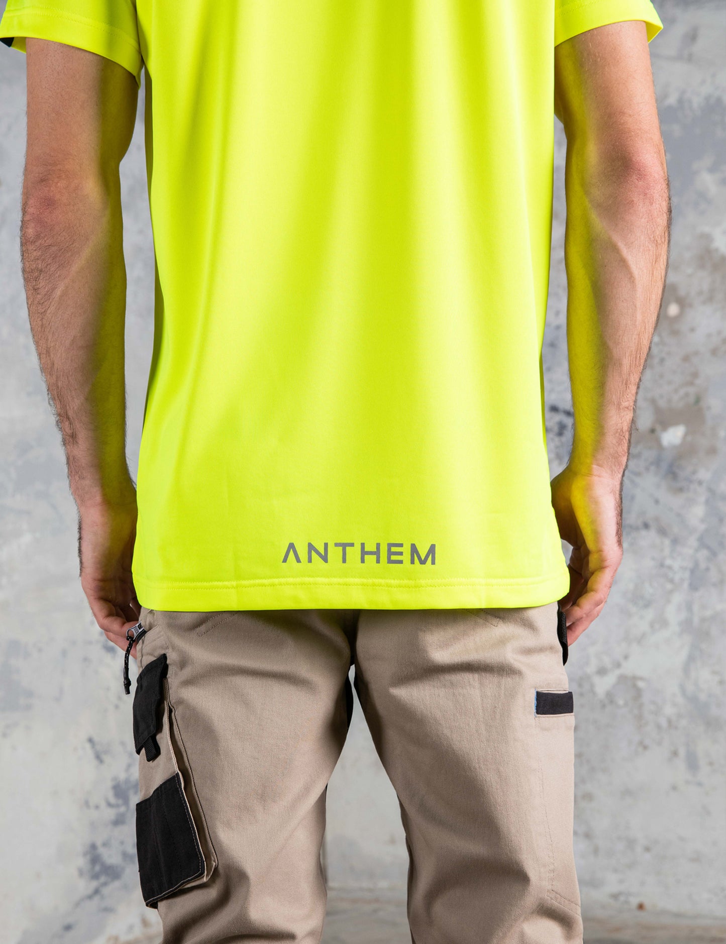 Anthem - Performance Tee (Hi Vis Yellow)