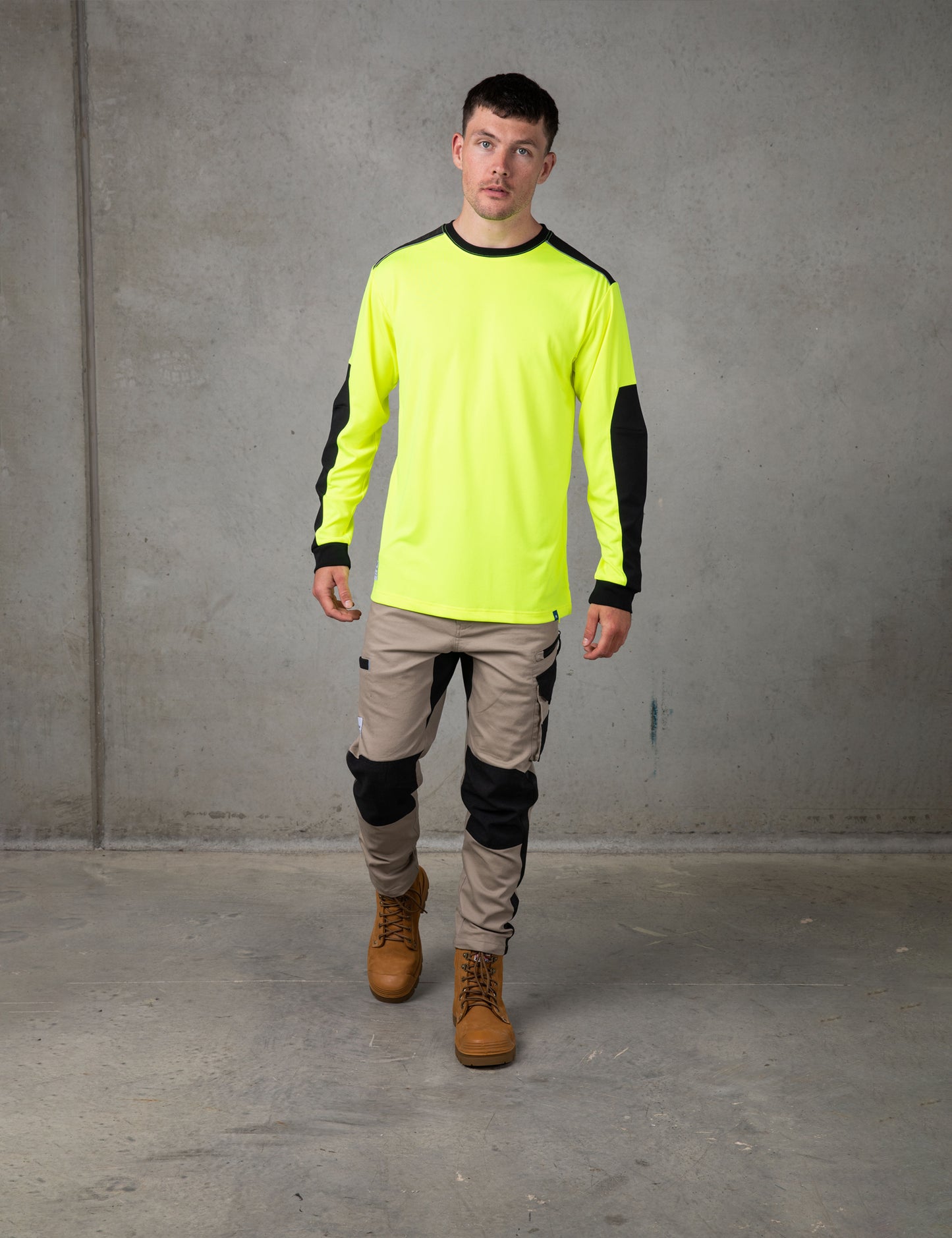 Anthem - Long Sleeve Performance Tee (Hi Vis Yellow)