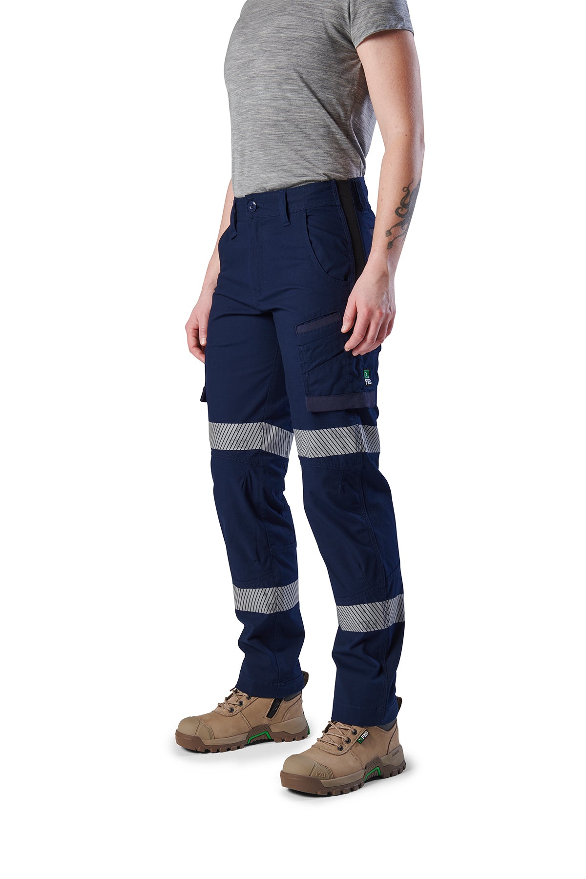 FXD - WP-7WT Womens Taped Work Pant (Navy)