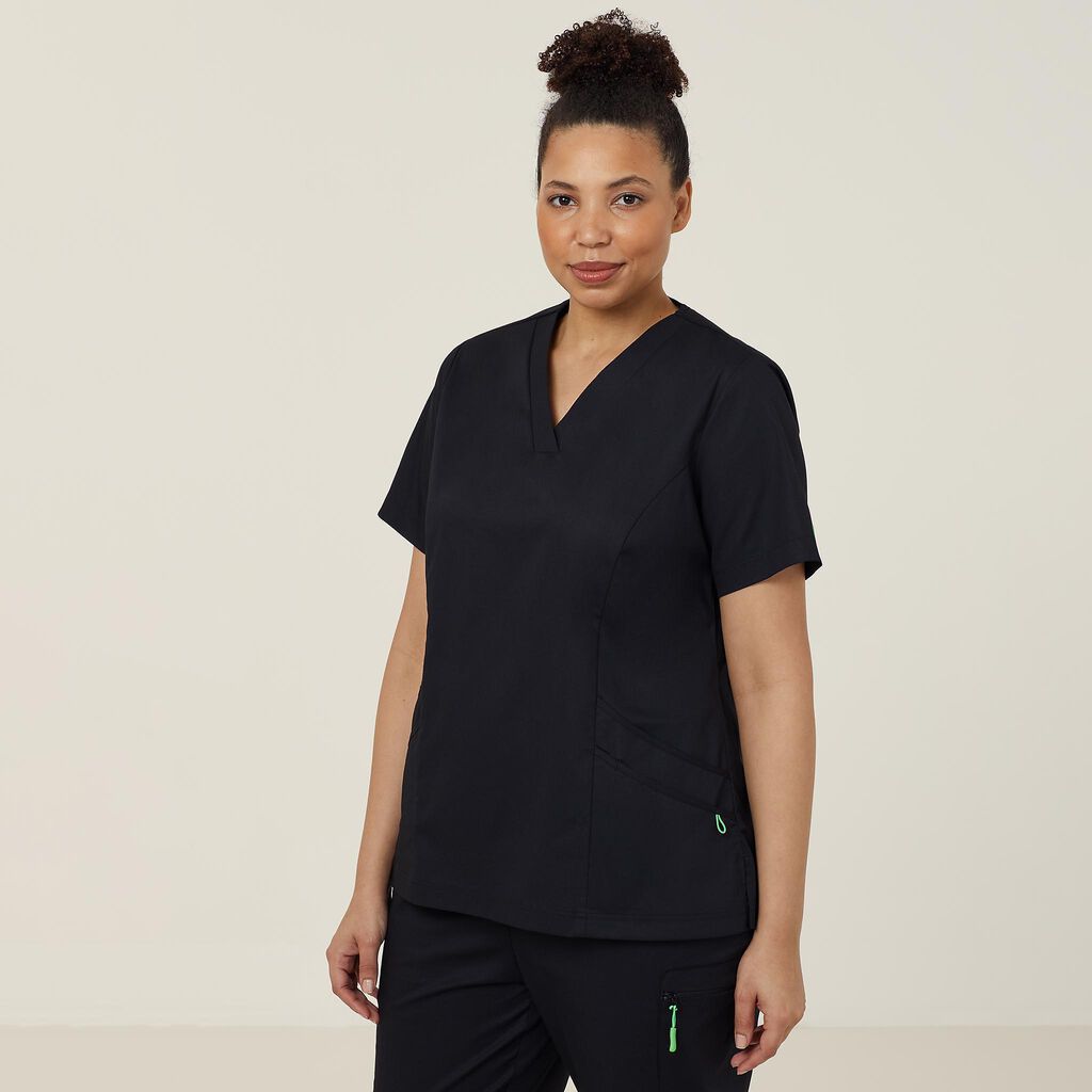 NNT - Next Gen Antibacterial Active Florence Scrub (Black)