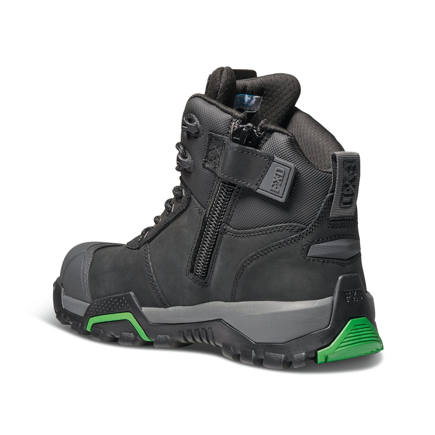 FXD - WB2 Mid Cut Work Boot (Black)