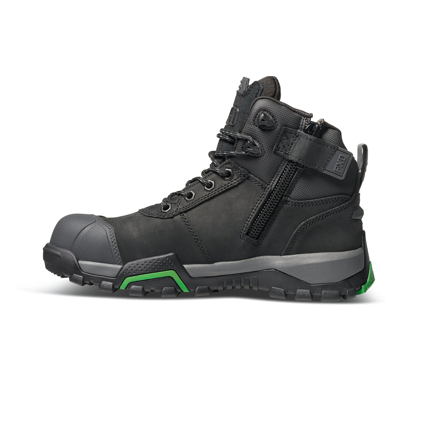 FXD - WB2 Mid Cut Work Boot (Black)