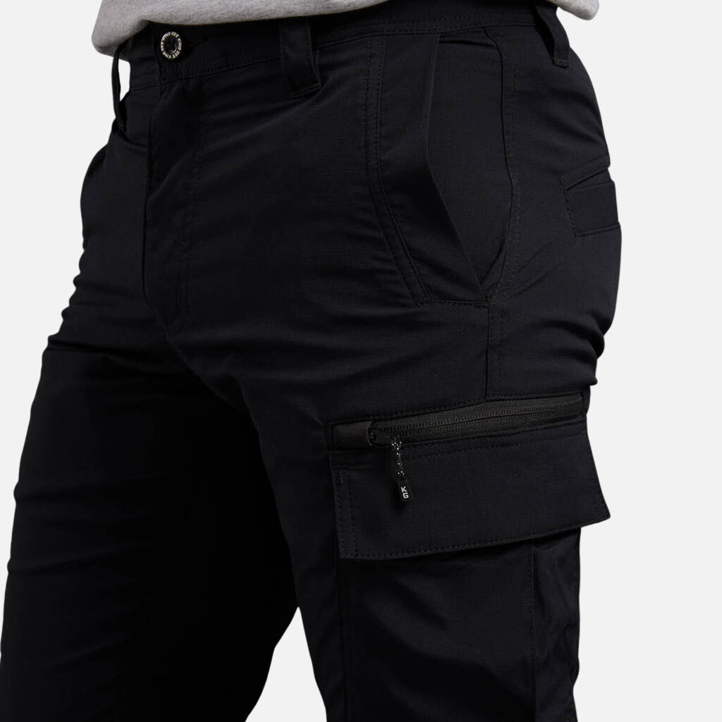 King Gee - Trademark Cargo Pant (Black)