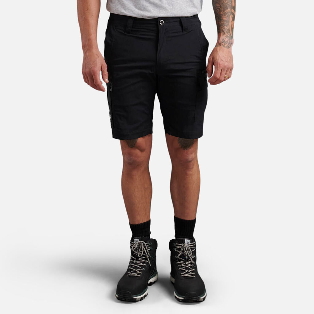 King Gee - Trademark Cargo Short (Black)