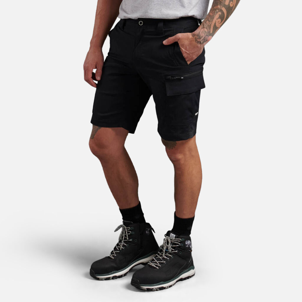 King Gee - Trademark Cargo Short (Black)