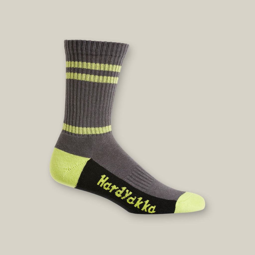 Hard Yakka - Crew Sock 5 Pack (Multi Colour)